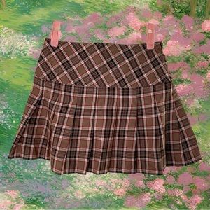 2000s Vintage Brown Skirt